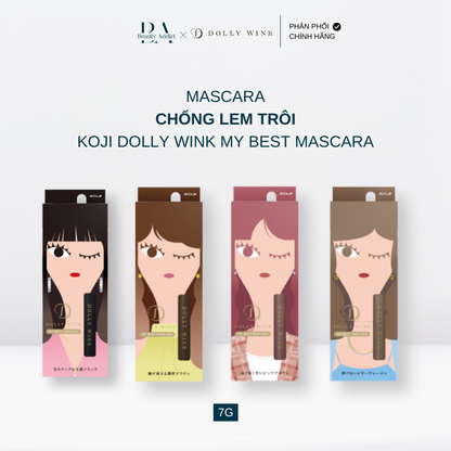 Mascara chống lem trôi Koji Dolly Wink My Best Mascara - Beauty Addict