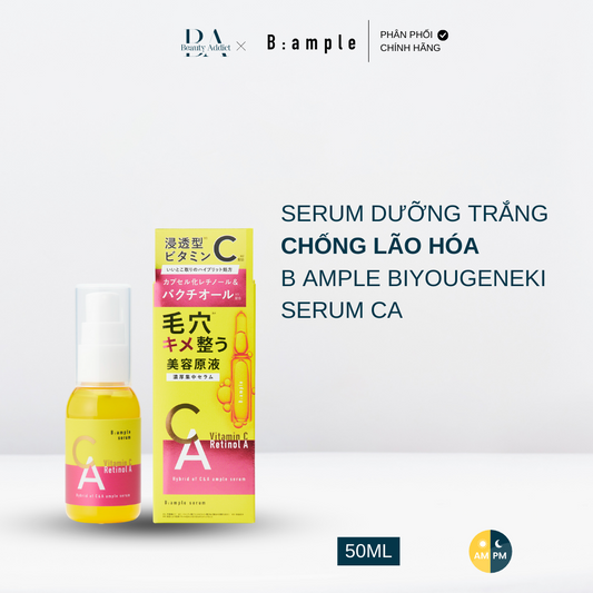 Serum dưỡng trắng chống lão hóa B ample BIYOUGENEKI Serum CA - Beauty Addict