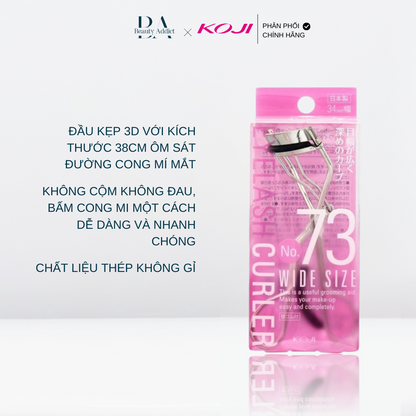 Kẹp bấm mi KOJI Eyelash Curler 73 - Beauty Addict