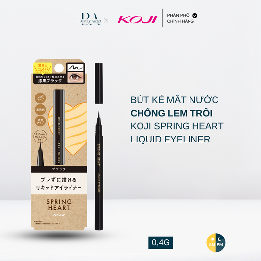 Bút kẻ mắt nước KOJI Spring Heart Liquid Eyeliner - Beauty Addict