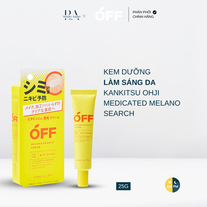 Kem dưỡng làm sáng da Kankitsu Ohji Medicated Melano Search Cream - Beauty Addict