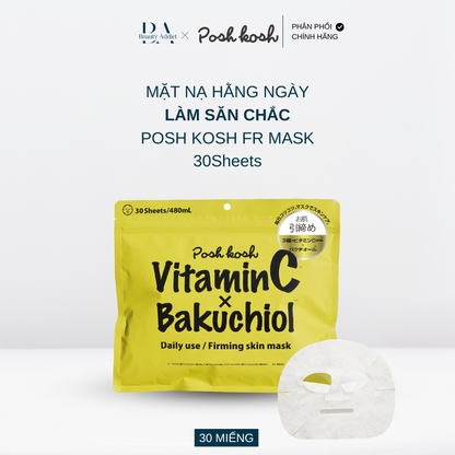 Mặt nạ dùng hằng ngày làm săn chắc - POSH KOSH FR MASK 30Sheets - Beauty Addict