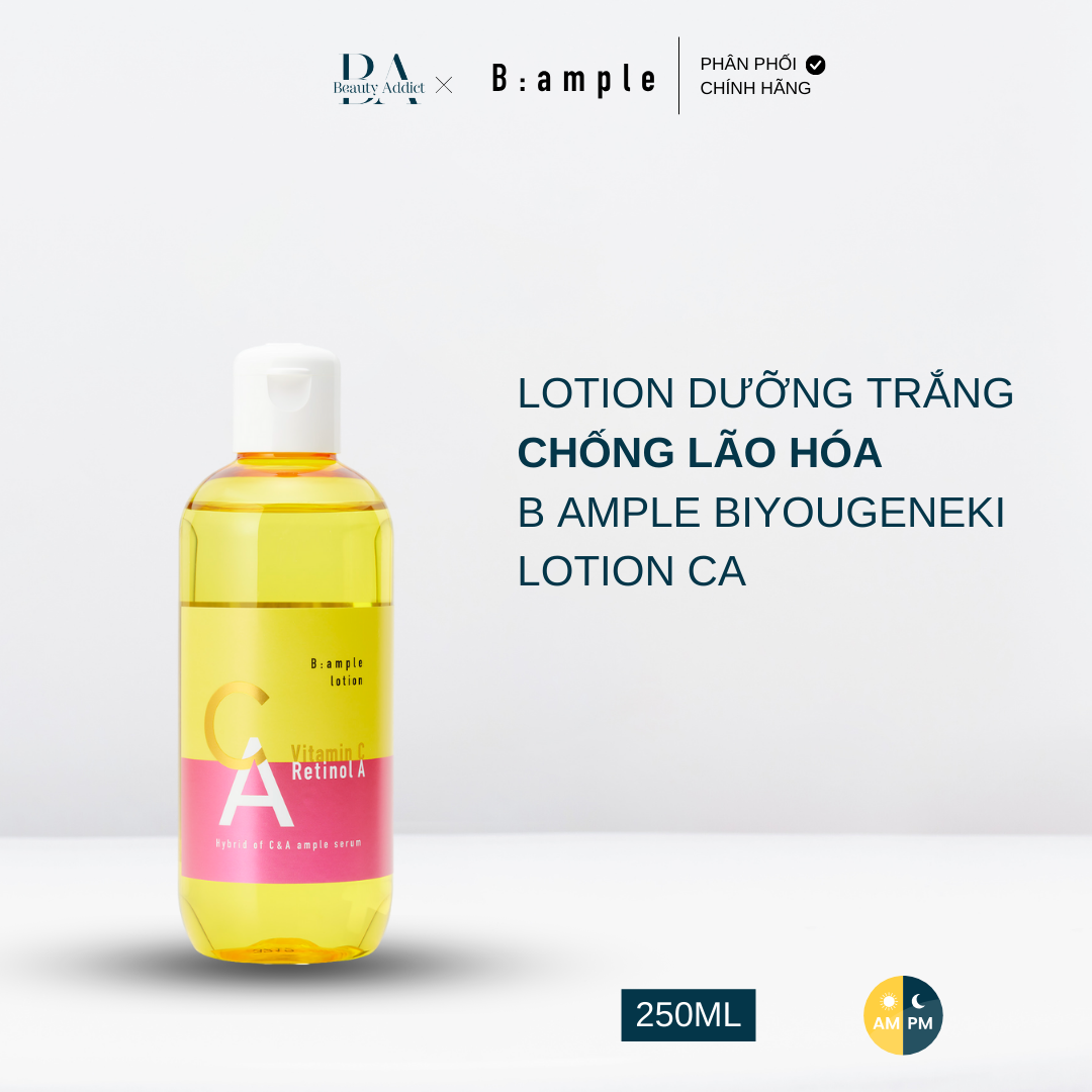 Lotion dưỡng trắng chống lão hóa B ample BIYOUGENEKI Lotion CA - Beauty Addict