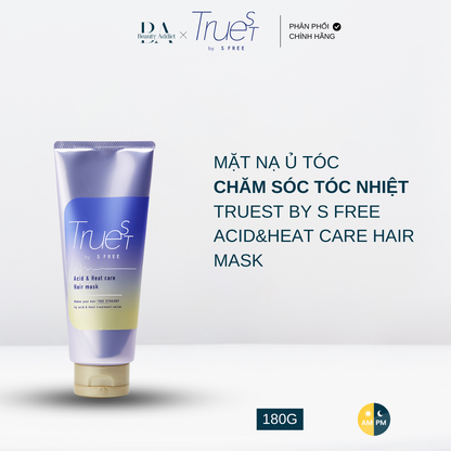 Mặt nạ ủ tóc chăm sóc tóc nhiệt Truest by S FREE Acid&Heat Care Hair Mask - Beauty Addict