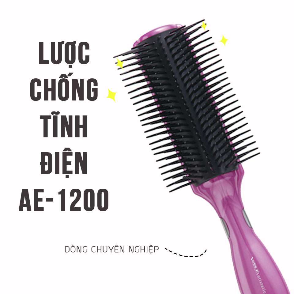 Lược chống tĩnh điện AE-1200 VESS - Beauty Addict