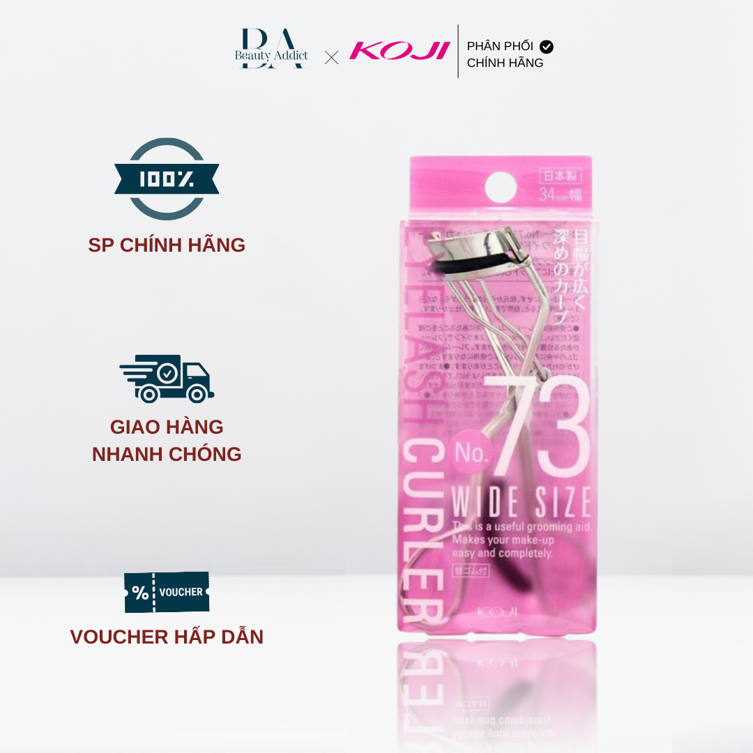 Kẹp bấm mi KOJI Eyelash Curler 73 - Beauty Addict