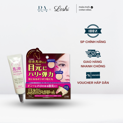 Kem dưỡng mắt dầu ngựa Loshi Moist Aid Eye Cream BA - Beauty Addict