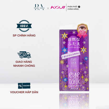 Keo dán mí KOJI EyeTalk Super Hold (dành cho mắt sụp mí nặng) - Beauty Addict