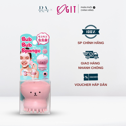 Cọ Rửa Mặt Bạch Tuộc Cogit Bub Bub Sponge Pink