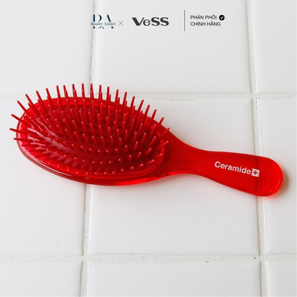 Lược chải tóc chăm sóc hư tổn CRM-500 ceramide plus poly Hair Brush - Beauty Addict