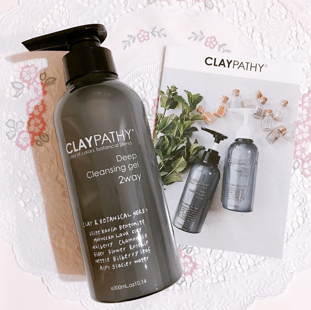 Gel tẩy trang đất sét thảo mộc CLAYPATHY Deep Cleansing Gel 300ml - Beauty Addict