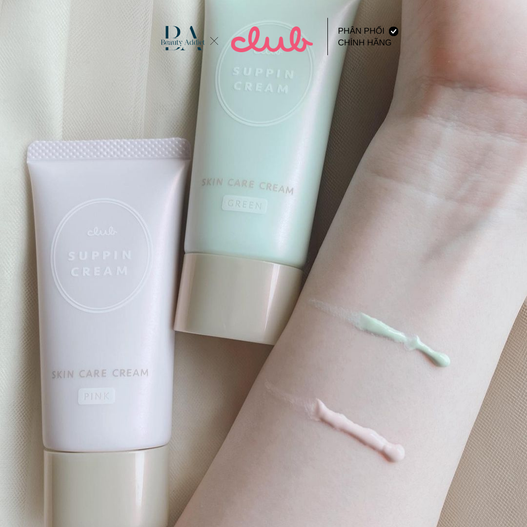 Kem lót trang điểm dưỡng da Club Suppin Cream C - Beauty Addict