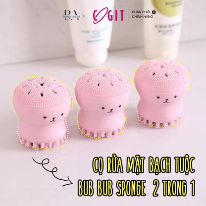 Cọ Rửa Mặt Bạch Tuộc Cogit Bub Bub Sponge Pink