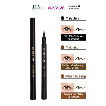 Bút kẻ mắt nước KOJI Spring Heart Liquid Eyeliner - Beauty Addict