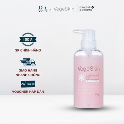 Gel tẩy trang rau củ VegeSkin Cleansing Gel