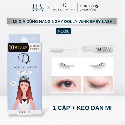 Mi giả dùng hằng ngày Koji Dolly Wink Easy Lash No.06 - Beauty Addict