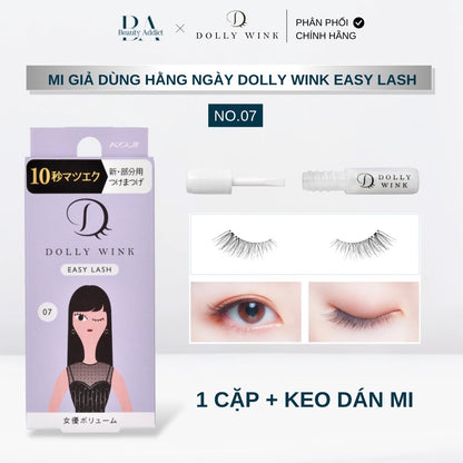 Mi giả dùng hằng ngày Koji Dolly Wink Easy Lash No.07 - Beauty Addict