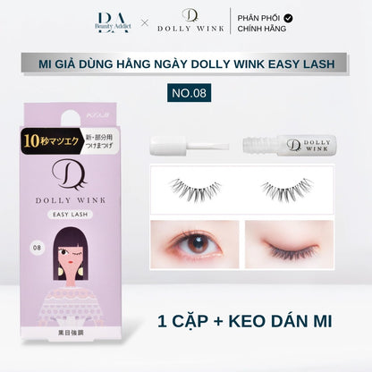 Mi giả dùng hằng ngày Koji Dolly Wink Easy Lash No.08 - Beauty Addict