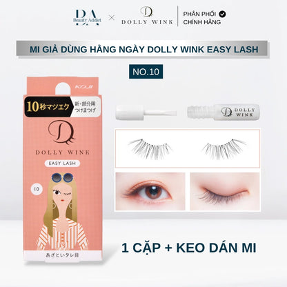 Mi giả dùng hằng ngày Koji Dolly Wink Easy Lash No.10 - Beauty Addict