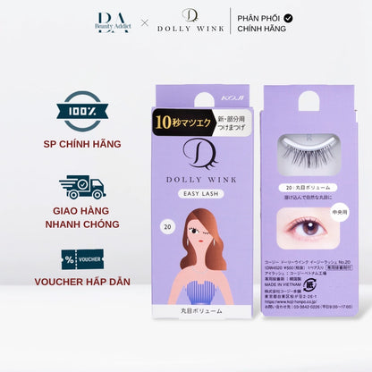 Mi giả dùng hằng ngày Koji Dolly Wink Easy Lash No.20 - Beauty Addict