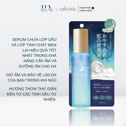 Dung dịch dưỡng ban đêm - Tinh chất phục hồi URUYOI Night Repair Essence Balance - Beauty Addict