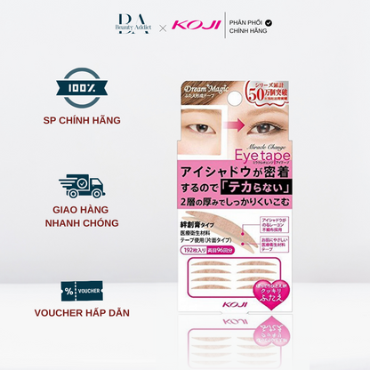 Miếng dán kích mí KOJI Miracle Change Eyetape - Beauty Addict