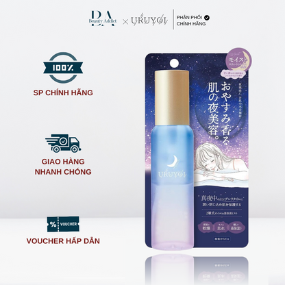 Dung dịch dưỡng ban đêm - Tinh chất cấp ẩm URUYOI Night Repair Essence Moist - Beauty Addict